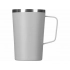 Stainless steel double-walled mug with powder coating Stainless steel double-walled mug with powder coating