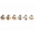 Set of 6 Christmas balls