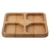 Square snack tray 