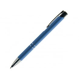 Metal ballpoint pen FAMILY MELAN, soft touch