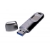 USB 3.0 flash drive with 256 GB capacity and fingerprint scanner in a gift box.