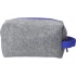 Cosmetic bag made of RPET felt with Cosmetic bag made of RPET felt with