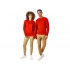 Fleece-lined unisex sweatshirt 