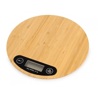 
                                                Bamboo kitchen scales 