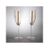 A set of champagne glasses