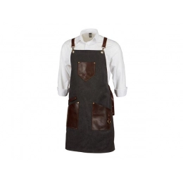 Canvas apron with pockets