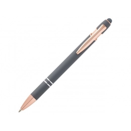 Ballpoint pen with rose gold finish 
