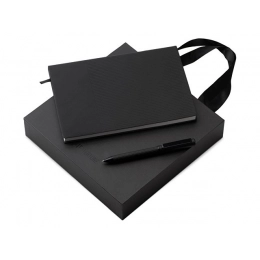 Gift set notebook A5 and metal ballpoint pen 