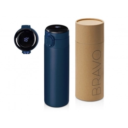 Вакуумная термокружка с индикатором и медной изоляцией «Bravo», тубус, 400 мл