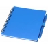 Set of a notebook and a plastic ballpoint pen 