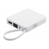 Внешний аккумулятор со встроенным кабелем USB-C «Дэнси», 5000 мАч