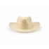 The HALLEY hat is made of natural straw.