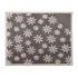 Плед Snowflake новогодний с капюшоном