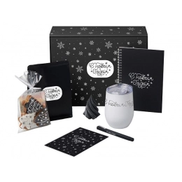 Подарочный набор «Re:Start» с термокружкой, кофе и блокнотом