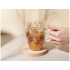 Double-walled sequined mug 