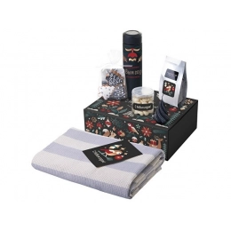 Подарочный набор «Re:Warm» с пледом, термосом и свечой