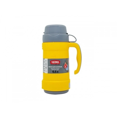 
                                                Thermos with a glass flask 