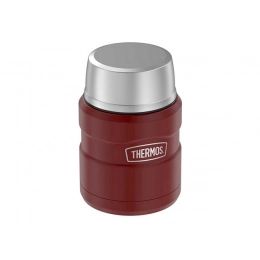 Food thermos with spoon 