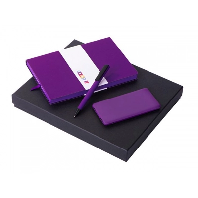 
                                            Подарочный набор «COLOR IT» c блокнотом, ручкой и повербанком, 5000 mAh
                                            