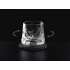 Rotating whiskey glass on a slate coaster Rotating whiskey glass on a slate coaster