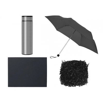 
                                                Gift set with umbrella and thermos
                                                