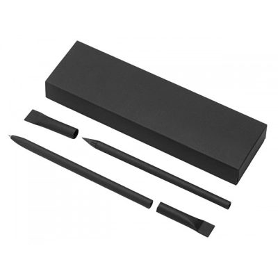 
                                            Подарочный набор «Recycled Duo» c шариковой ручкой и вечным карандашом из переработанной бумаги
                                            