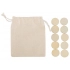 Wooden tic-tac-toe in the 