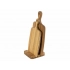 A set of cutting boards on a stand 