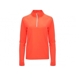 Sweatshirt with a zipper collar 