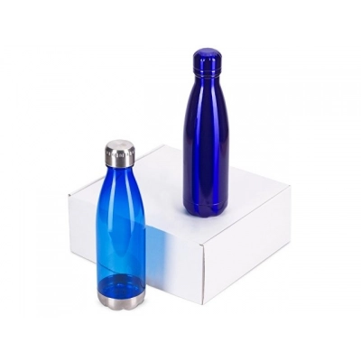 
                                                Gift set of a thermos bottle and a bottle 