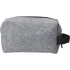 Cosmetic bag made of RPET felt with a Cosmetic bag made of RPET felt with a