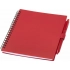 Set of a notebook and a plastic ballpoint pen 