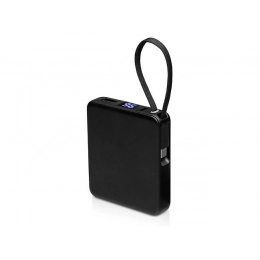 Внешний аккумулятор со встроенным кабелем USB-C «Дэнси», 5000 мАч