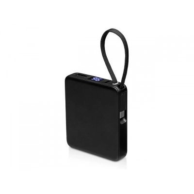 
                                                Внешний аккумулятор со встроенным кабелем USB-C «Дэнси», 5000 мАч
                                                