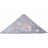 Triangular bandana with full-color printing capability
