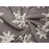Плед Snowflake новогодний с капюшоном