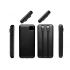 External power bank with built-in cables 