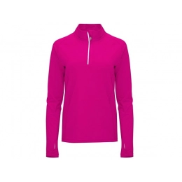 Sweatshirt with a zipper collar 