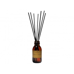 Aromatic diffuser with sticks, Rosso: orange and strawberry, oak, 100 ml.