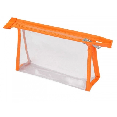 
                                            Transparent plastic cosmetic bag 