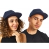 Baseball cap with a flat brim 