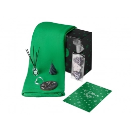 Подарочный набор «Re:Home» с пледом, свечой и диффузором