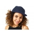 Baseball cap with a flat brim 