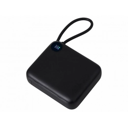 External battery with built-in cable 