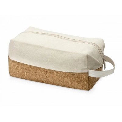 
                                            Cotton pencil case with cork insert
                                            