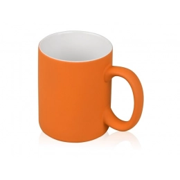 Soft-touch coated mug 