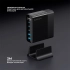 Зарядная станция 3xUSB Type-C, 2xUSB, PD, QC, 140Вт