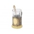 Crystal glass coaster
