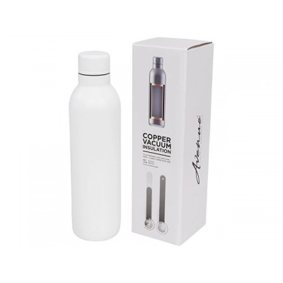 
                                                Vacuum thermos bottle with copper insulation 