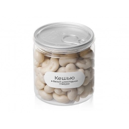 Cashews in white glaze 